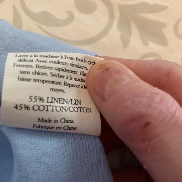 Grey Cove Size XL baby blue top - Picture 10 of 10